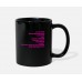 Burns Survivor Black Mugs